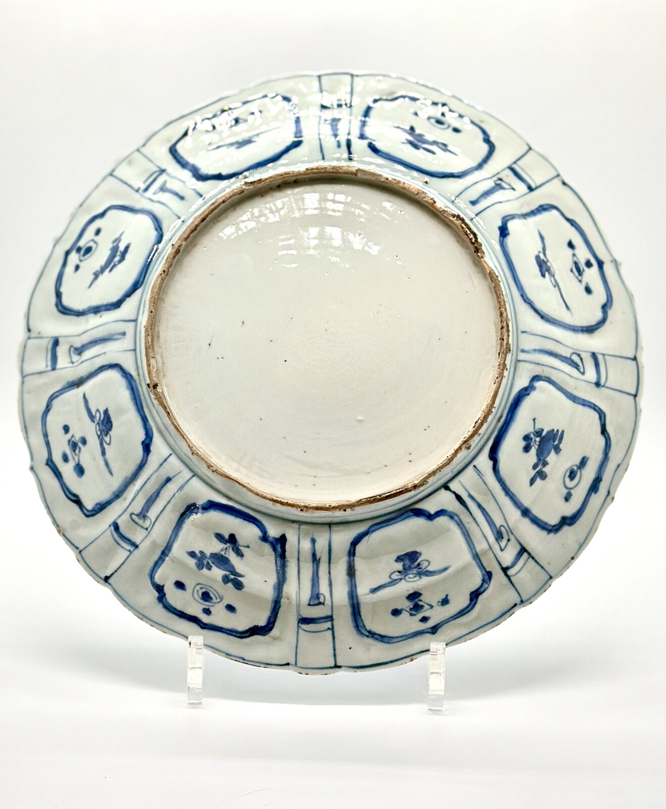 中国　青磁　花文　盃　時代箱付　M　R8208 青花瓷- 陶瓷- Feng Chun Ma