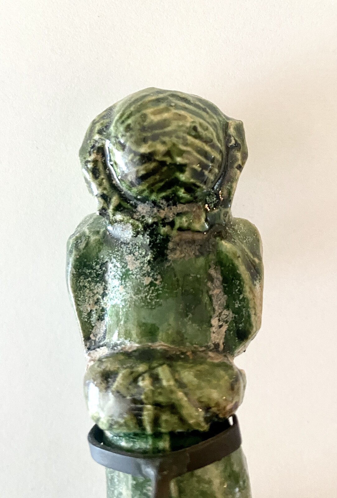 専用　古代唐三彩　唐物　盃　トヒサ　口径8㎝　東里7-0808⭐︎2F 三彩