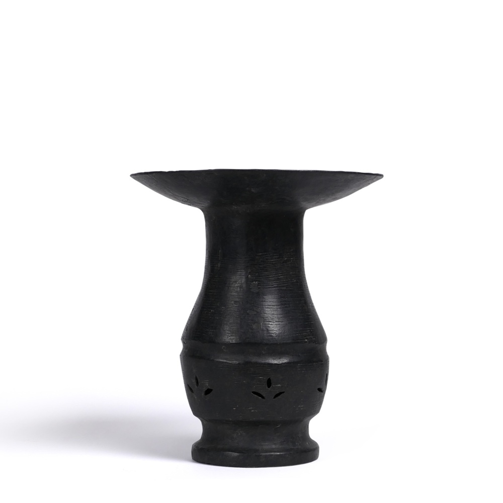 EHU 10 neolithic longshan black ware stemcup