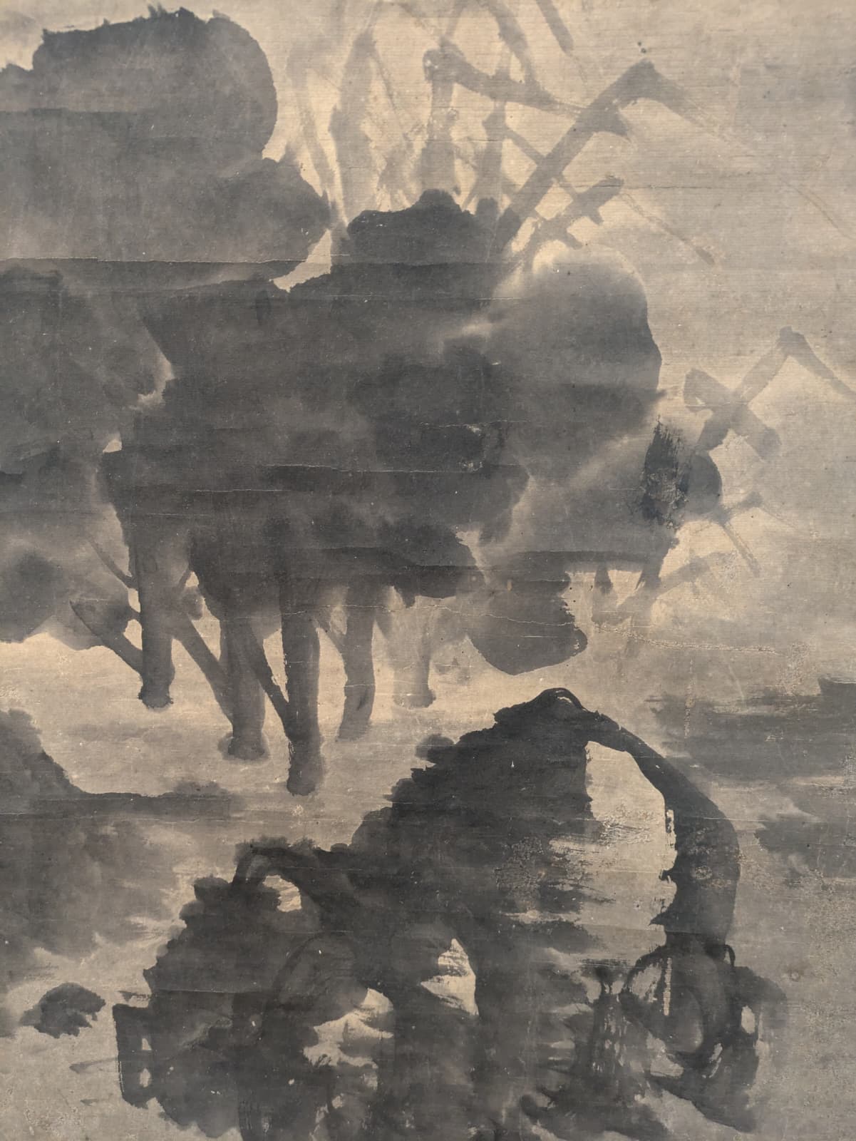 PAFE 12 A painting by Liu Xun<br><br>劉珣 寫意山水