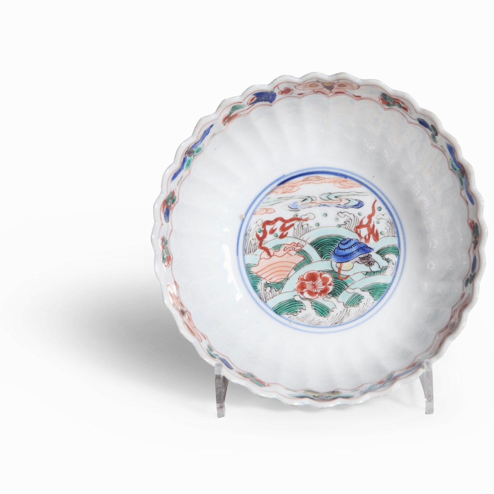 中国　民国　粉彩　花蝶文盤　小皿　二客　時代箱付　C　R6471 中国 民国 粉彩 花蝶文盤 小皿 二客 時代箱付 C R6471 - メルカリ