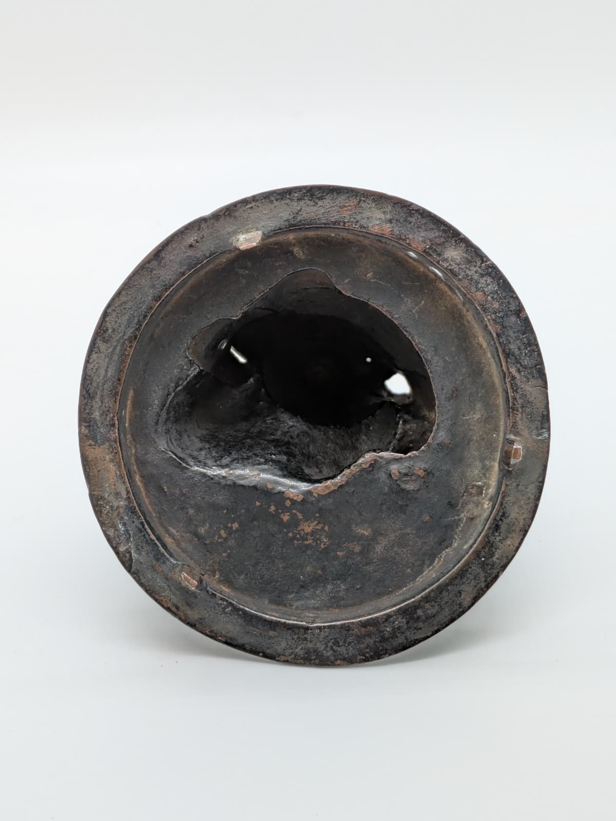 WF 50 A parcel-gilt bronze group of Shoulao and deer<br><br>十七或十八世紀 銅局部鎏金壽老騎鹿像