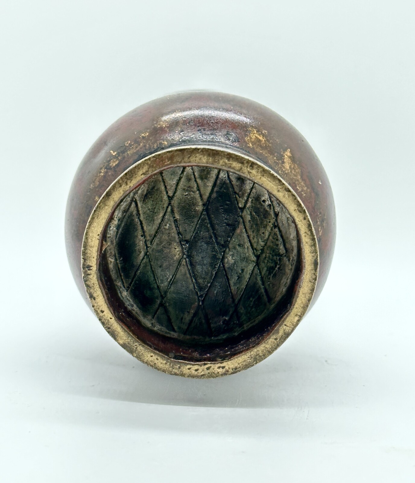 Amazon.co.jp: 羽彰古美術A1532清時代 銅塗金花絲燒藍象嵌五龍扇